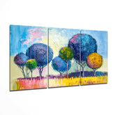 Candy Trees Mega Glass Wall Art.